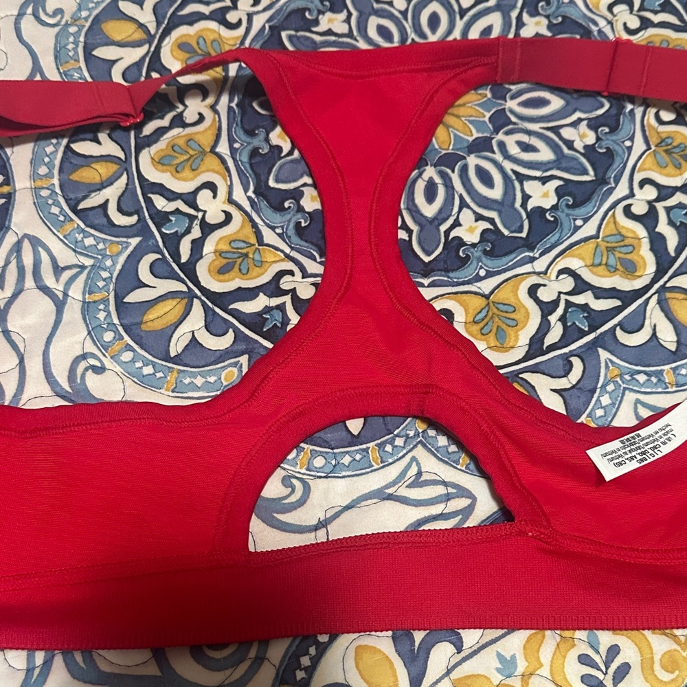 Victoria's Secret Bold Red Sports Bra - Picture 2 of 3